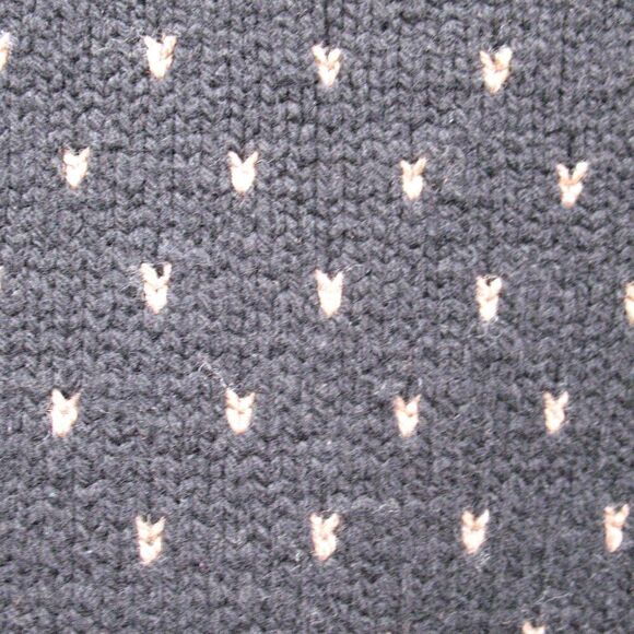 Moncler Black Tan Wool Blend Crew Neck Sweater - Picture 3 of 8